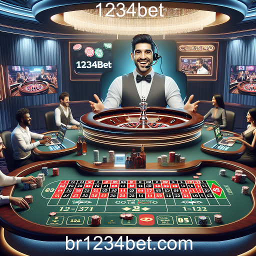 Experimente a Emoção do Cassino Ao Vivo no 1234bet